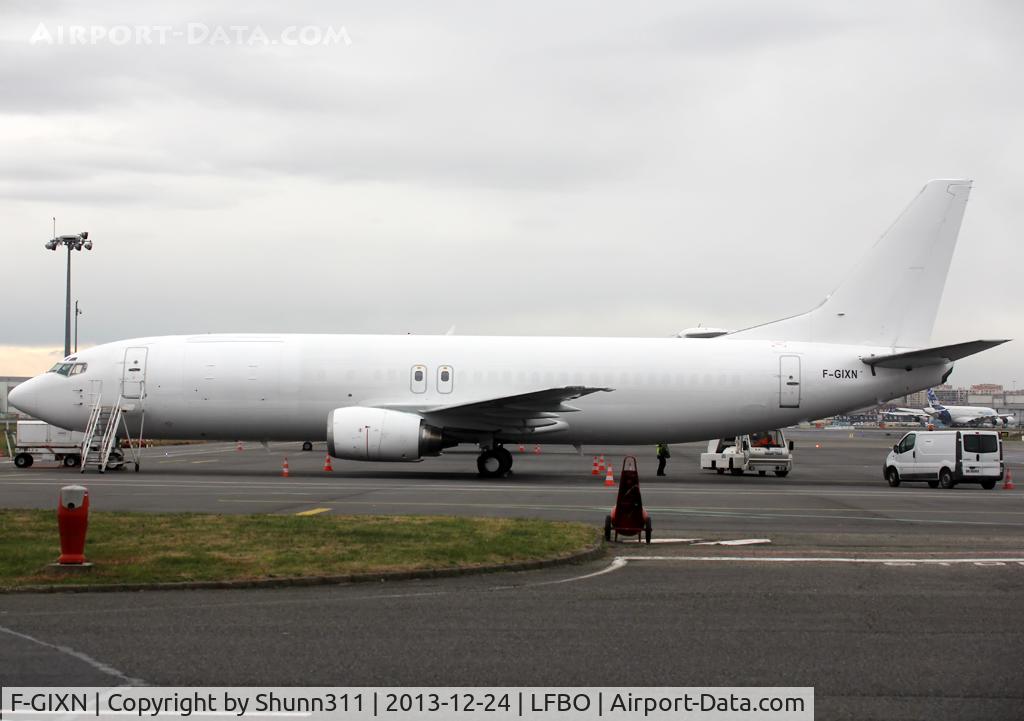 F-GIXN, 1992 Boeing 737-4Y0 C/N 25181, Parked at the Cargo apron