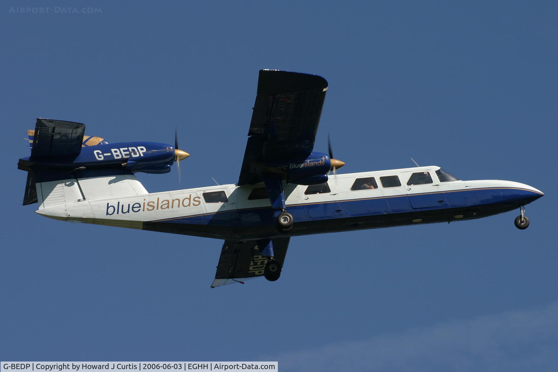 G-BEDP, 1976 Britten-Norman BN-2A Mk.III-2 Trislander C/N 1039, Blue Islands (ex Rockhopper).