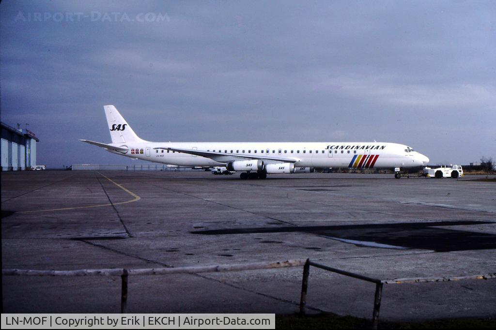 LN-MOF, 1969 Douglas DC-8-63 C/N 46097, LN-MOF in CPH