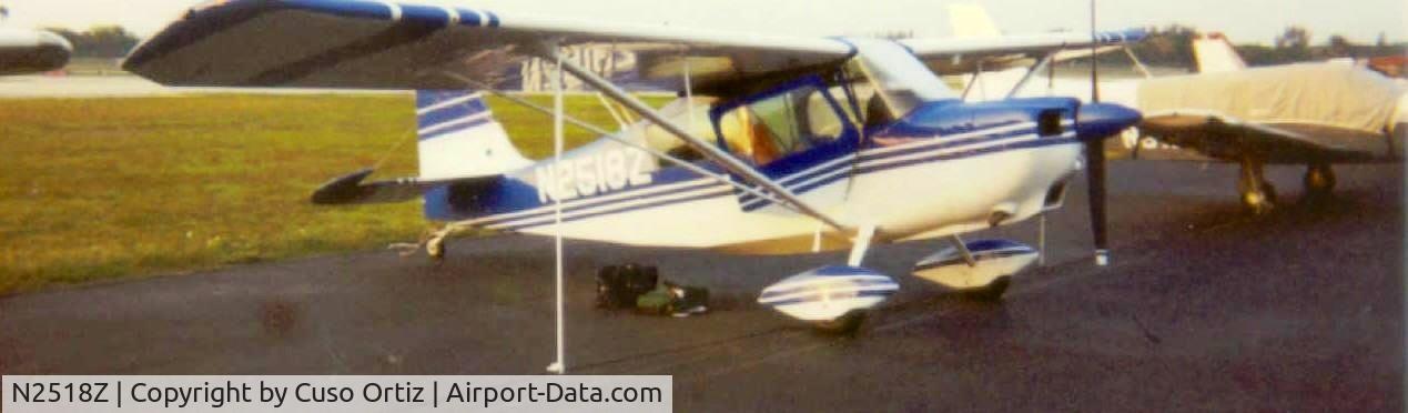 N2518Z, 1977 Bellanca 7KCAB Citabria C/N 616-77, At Ft. Lauderdale,Fl on delivery flight after I sold it. Did thebferry flight in 10 flight hrs.