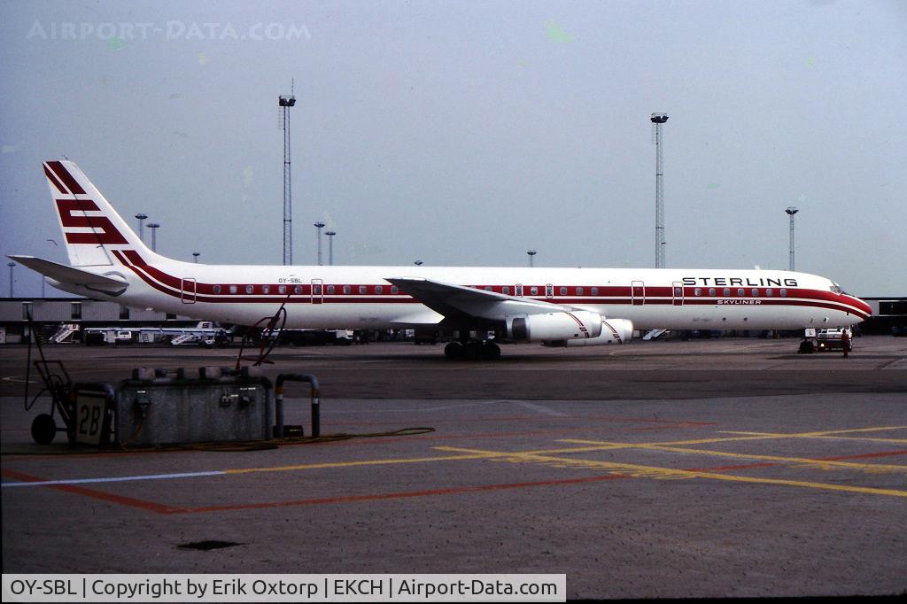 OY-SBL, 1969 Douglas DC-8-63 C/N 46054, OY-SBL in CPH