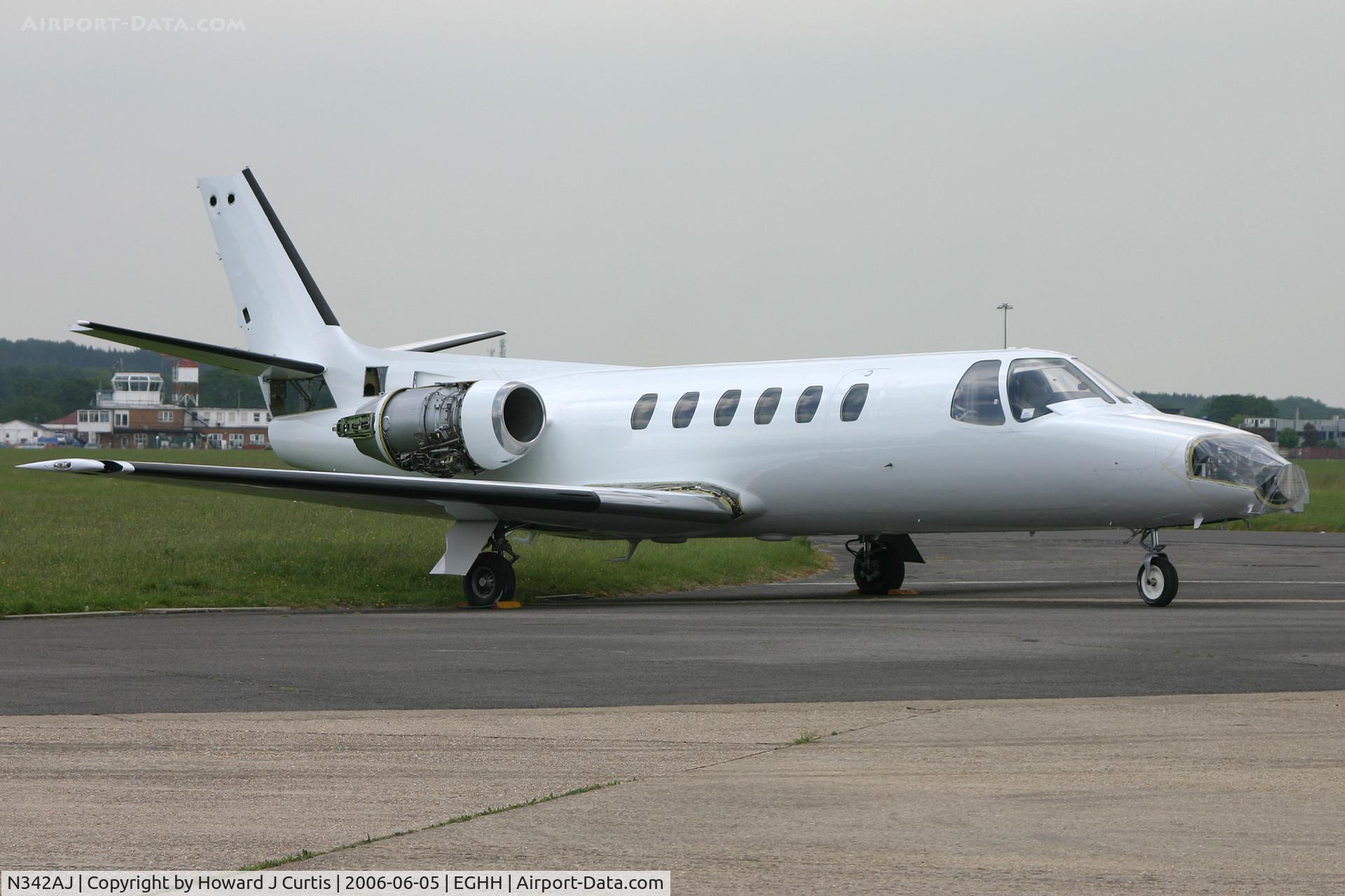 N342AJ, 1979 Cessna 550 C/N 550-0050, Unmarked, on the CSE apron.