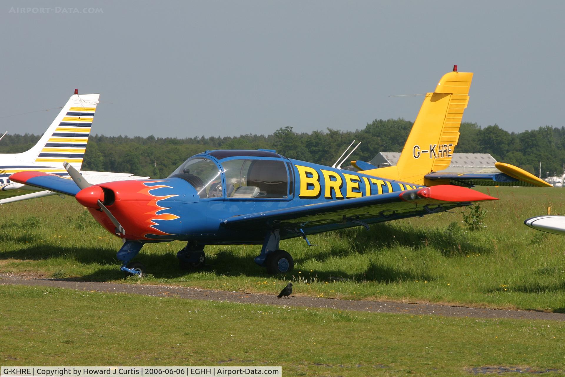 G-KHRE, 1979 Socata Rallye 150SV Garnement C/N 2931, Snazzy colours!