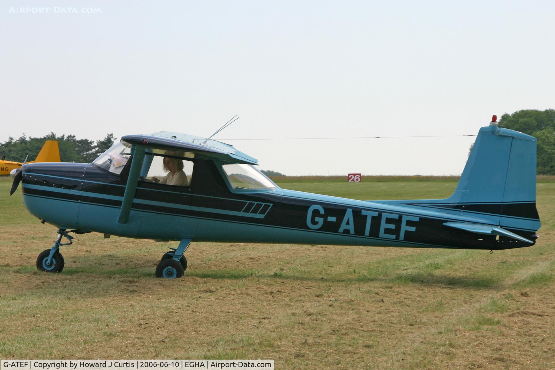 G-ATEF, 1965 Cessna 150E C/N 150-61378, Privately owned.