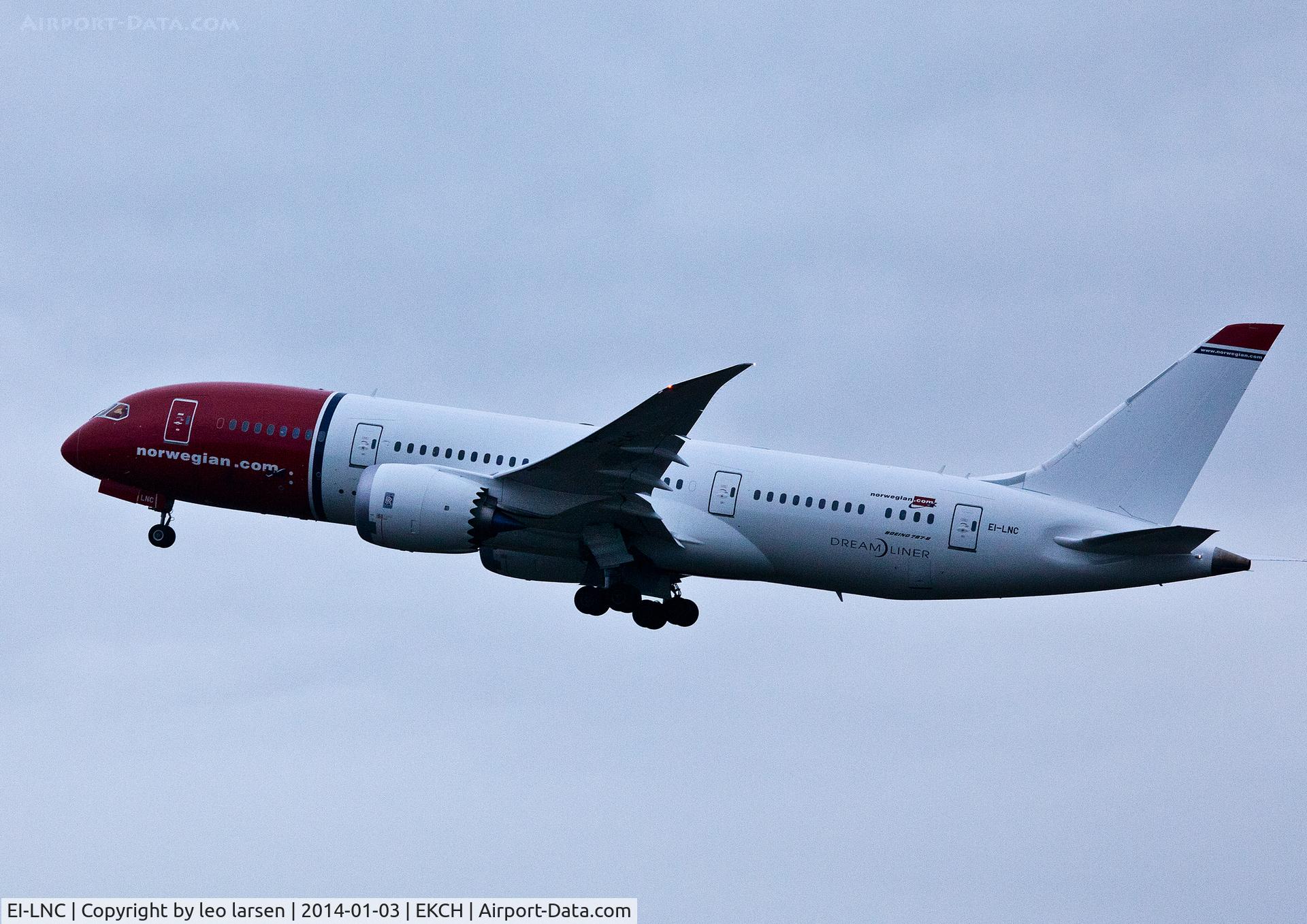 EI-LNC, 2013 Boeing 787-8 Dreamliner C/N 34795, Copenhagen Kastrup 3.1.14 
