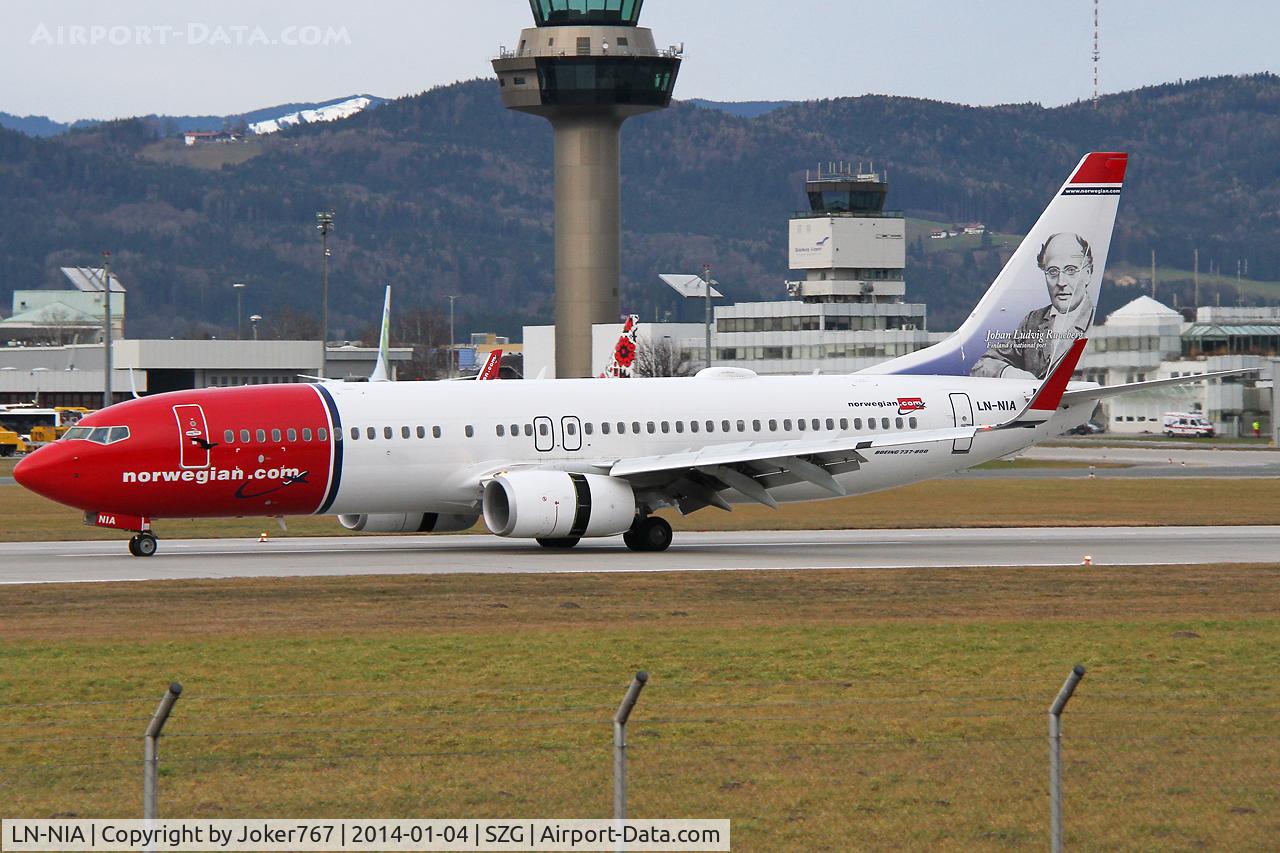 LN-NIA, 2012 Boeing 737-8JP C/N 39444, Norwegian