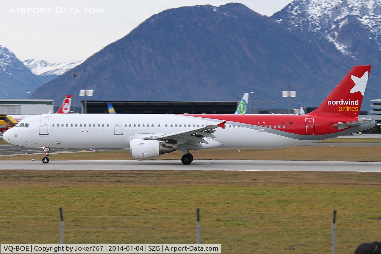 VQ-BOE, 2000 Airbus A321-211 C/N 1219, Nordwind Airlines
