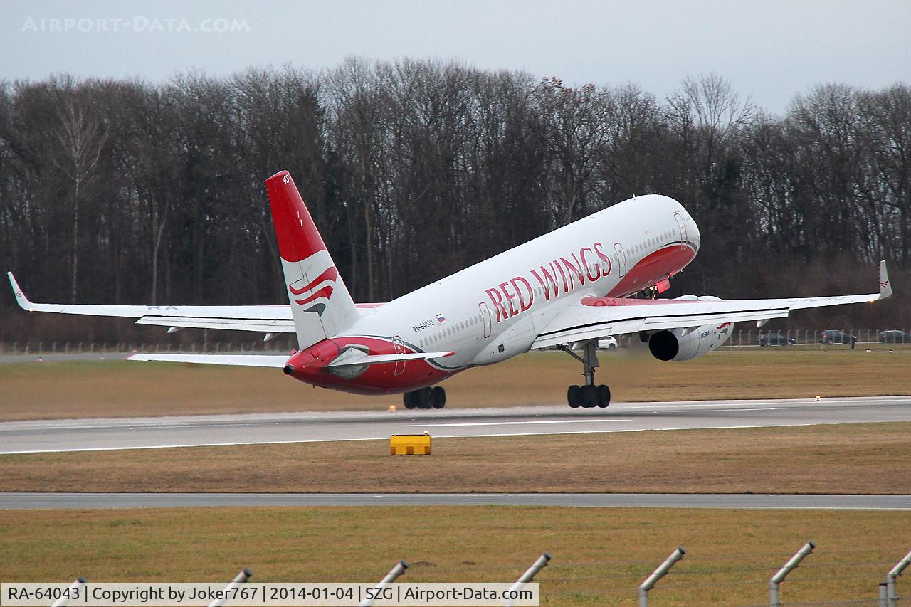 RA-64043, 2008 Tupolev Tu-204-100S C/N 64043, Red Wings