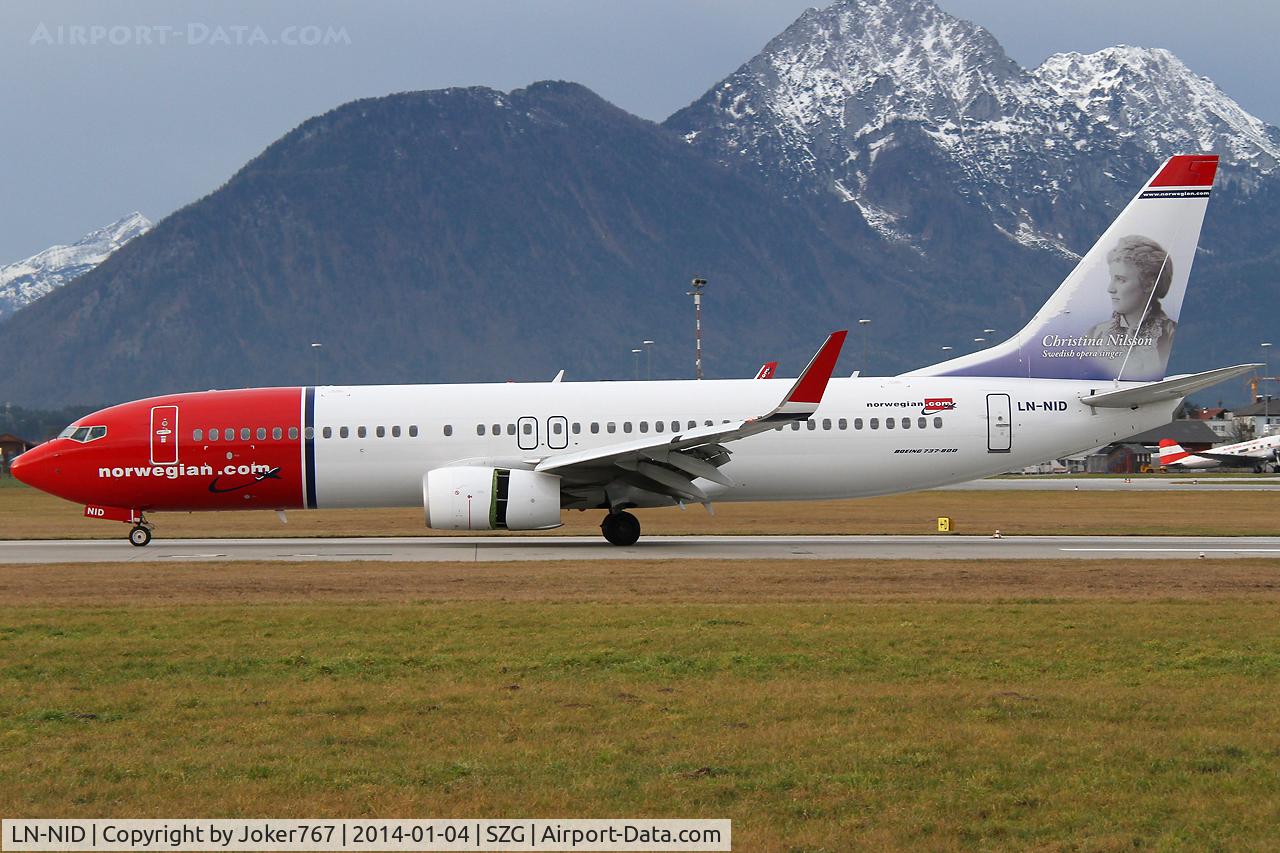 LN-NID, 2013 Boeing 737-8JP C/N 40544, Norwegian