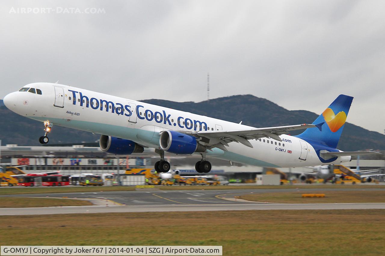 G-OMYJ, 1997 Airbus A321-211 C/N 677, Thomas Cook