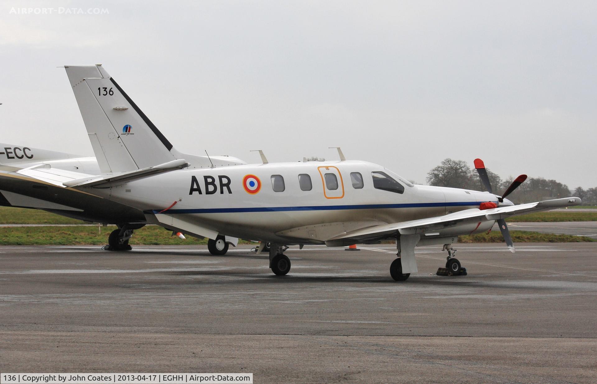 136, 2008 Socata TBM-700B C/N 136, Parked at Signatures