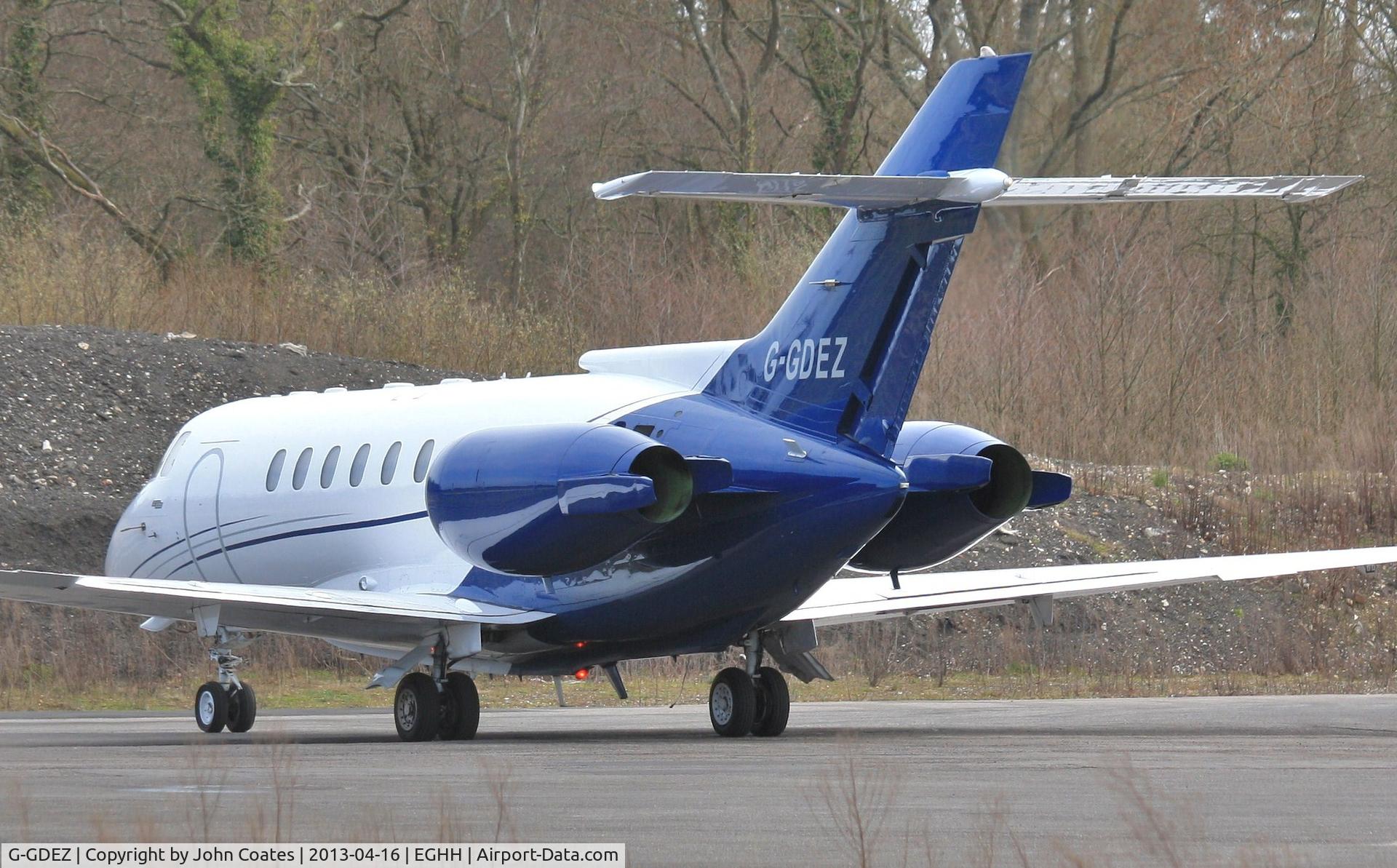 G-GDEZ, 1992 British Aerospace BAe.125-1000B C/N 259026, On the apron at JETS