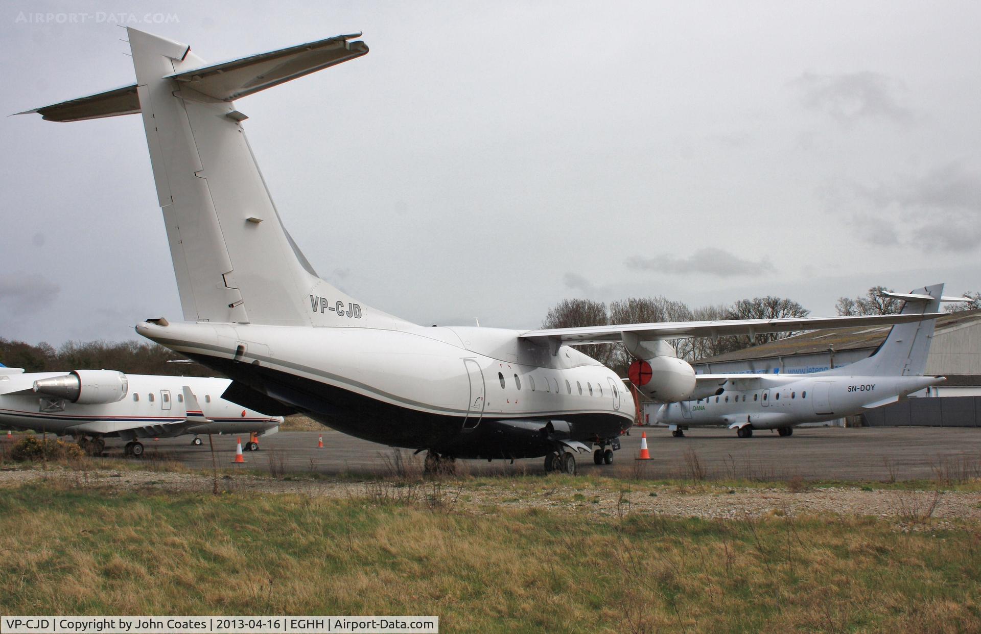 VP-CJD, 2008 Fairchild Dornier 328-300 328JET C/N 3221, At JETS with 5N-DOY