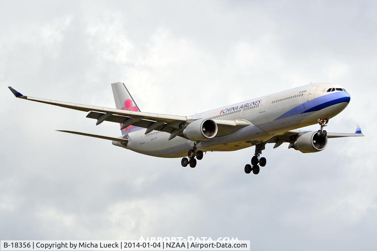 B-18356, 2011 Airbus A330-302 C/N 1272, At Auckland