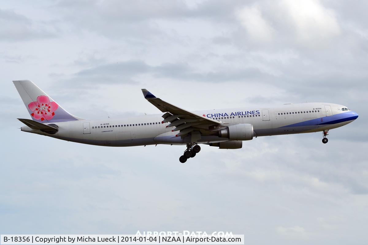 B-18356, 2011 Airbus A330-302 C/N 1272, At Auckland