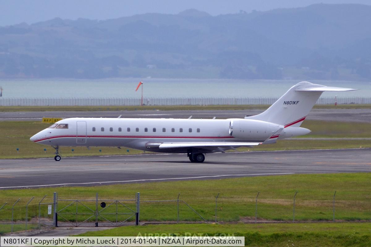 N801KF, 2000 Bombardier BD-700-1A10 Global Express C/N 9073, At Auckland