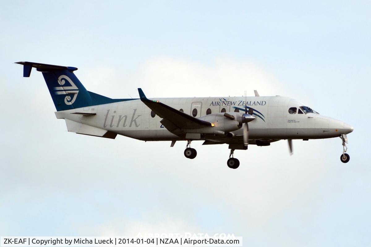 ZK-EAF, 2001 Raytheon 1900D C/N UE-429, At Auckland