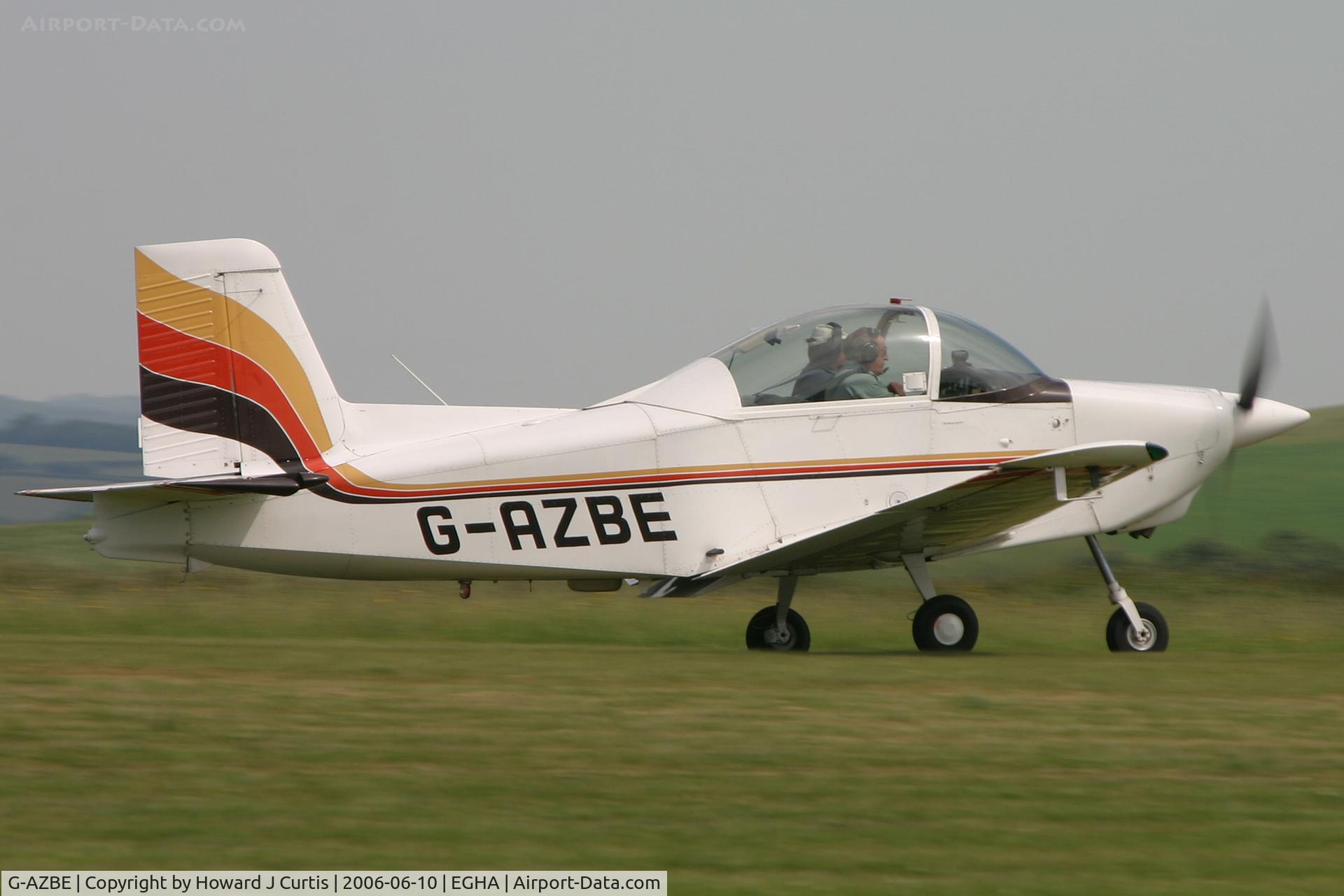 G-AZBE, 1971 AESL Glos-Airtourer Super 150/T5 C/N A535, Privately owned.