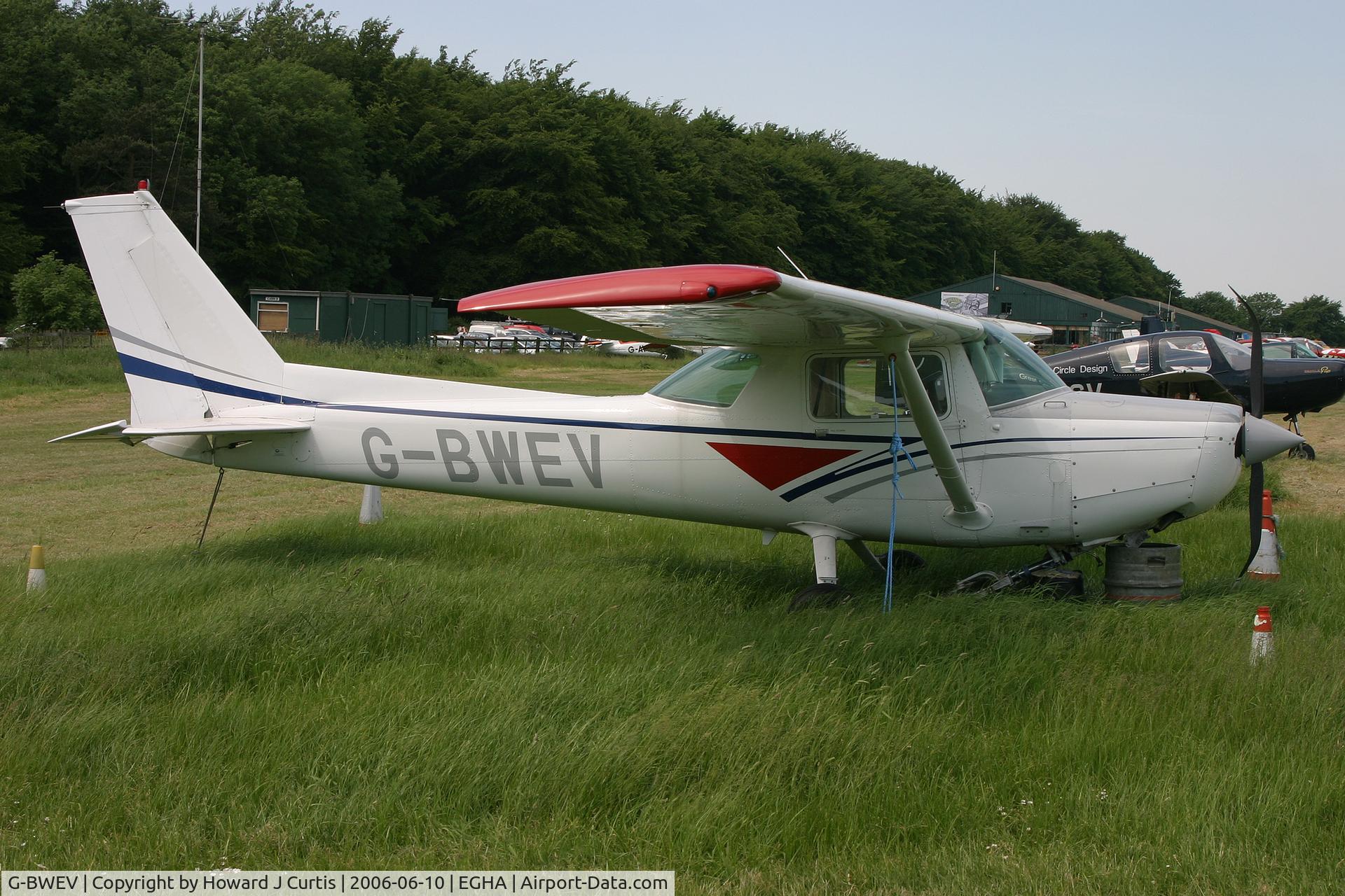 G-BWEV, 1979 Cessna 152 C/N 152-83182, Privately owned. Here after a heavy landing.