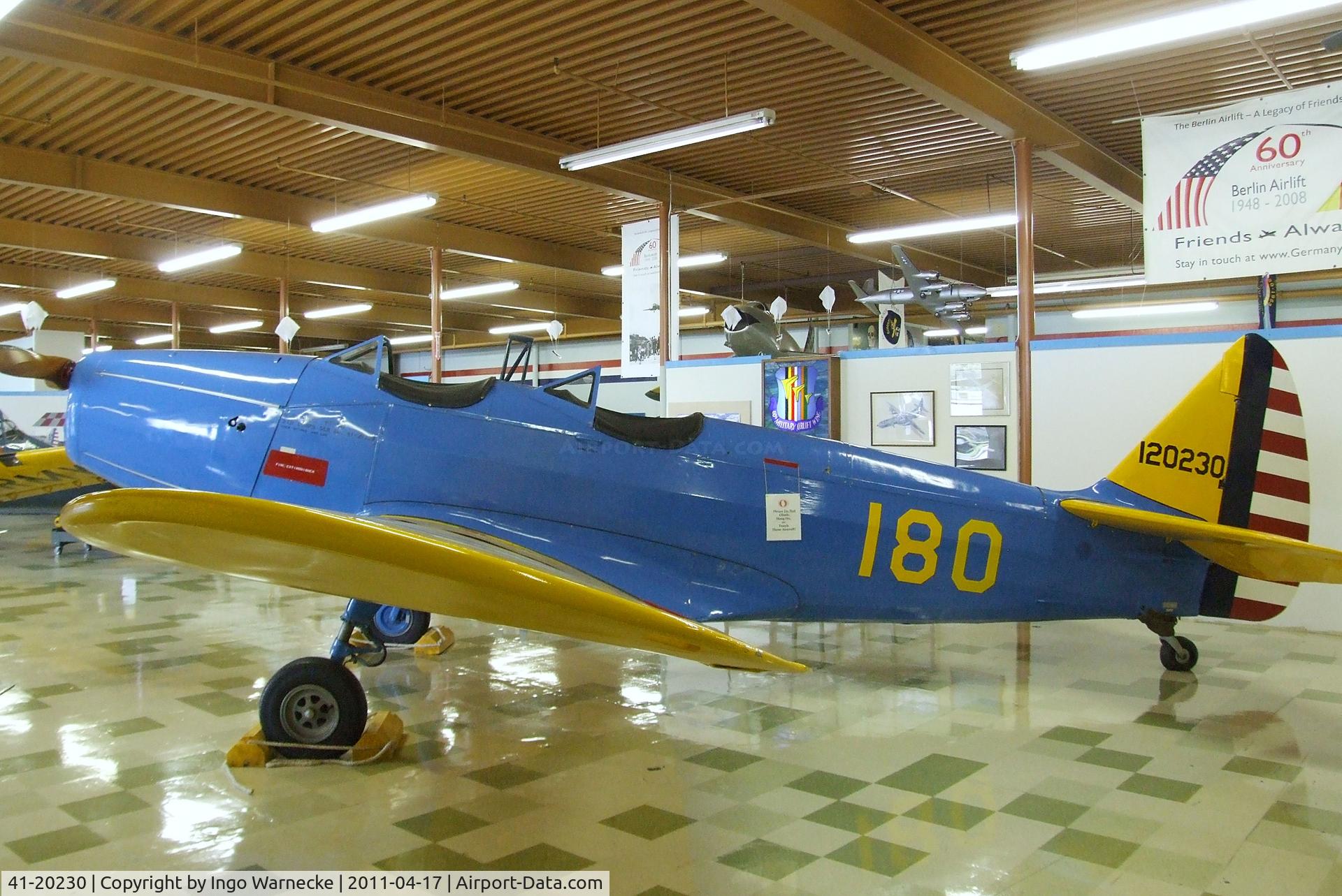 41-20230, Fairchild PT-19A-FA C/N not found 41-20230, Fairchild PT-19A at the Travis Air Museum, Travis AFB Fairfield CA