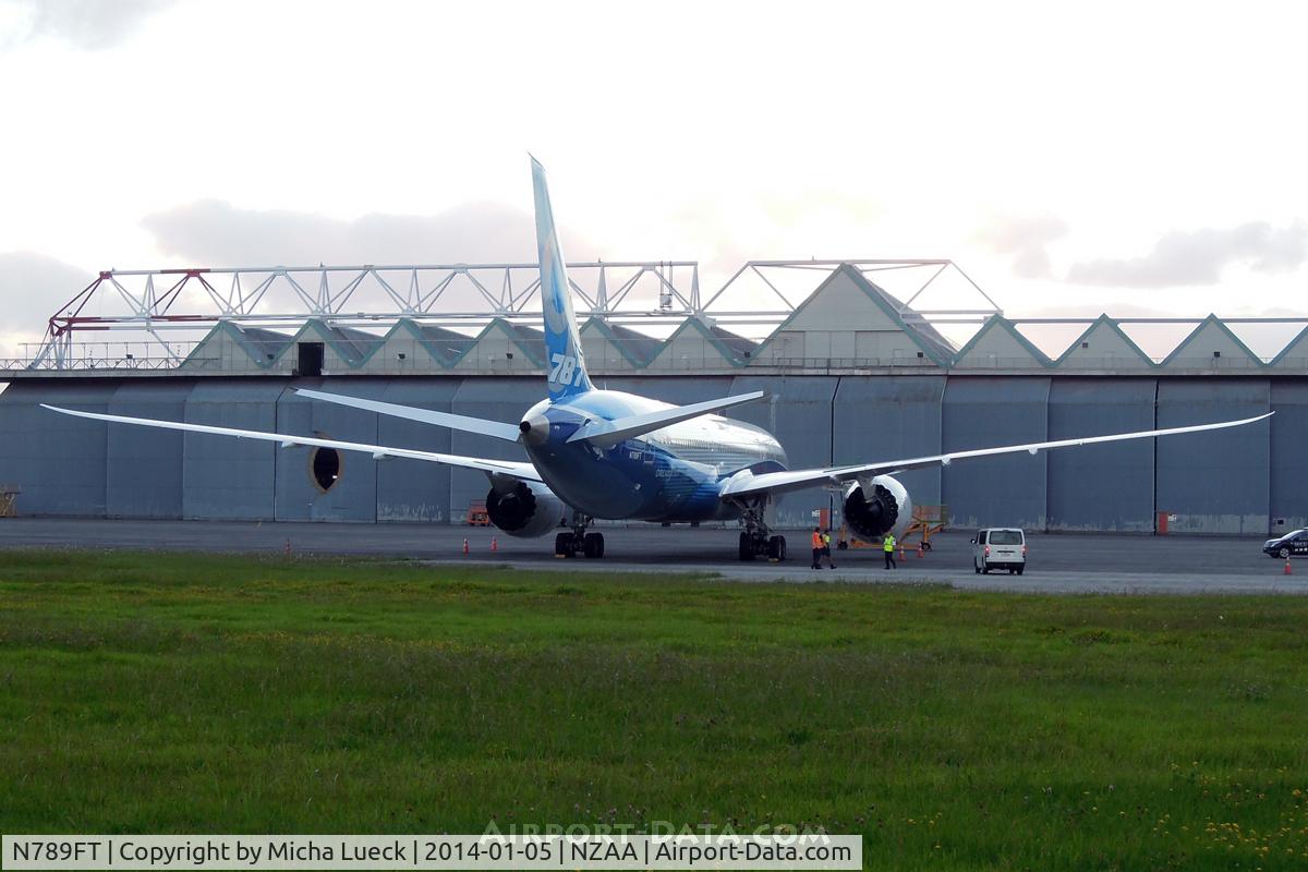 N789FT, 2013 Boeing 787-9 Dreamliner C/N 41989, First ever overseas visit of a B787-9 - here at launch customer Air New Zealand