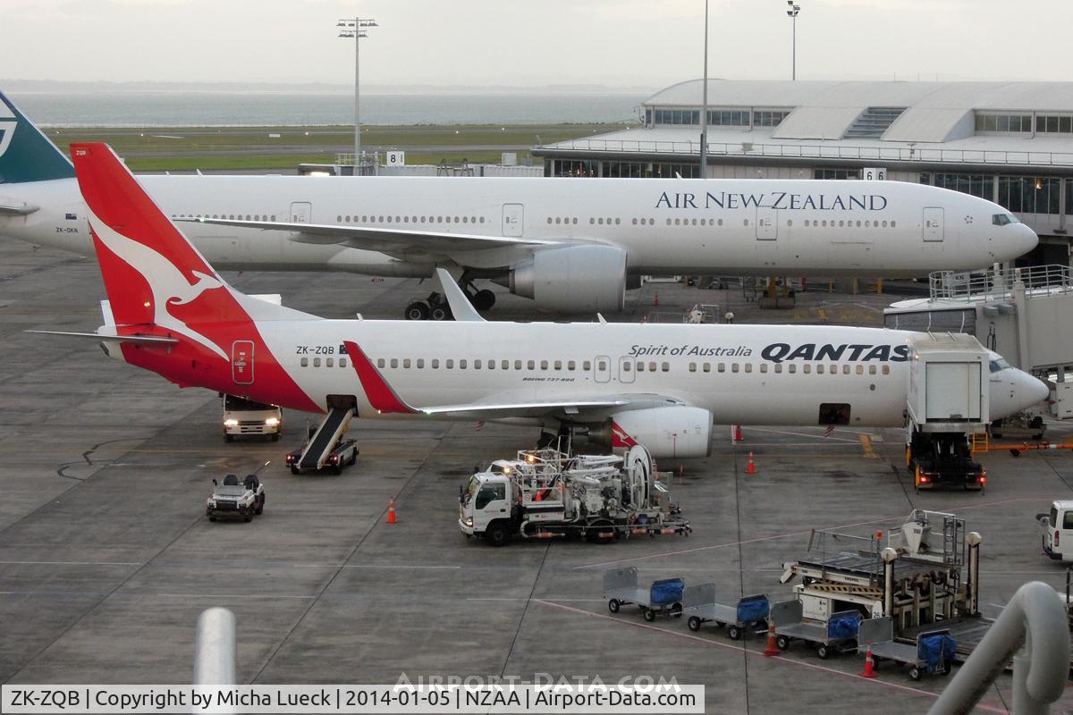 ZK-ZQB, 2009 Boeing 737-838 C/N 34201, Auckland