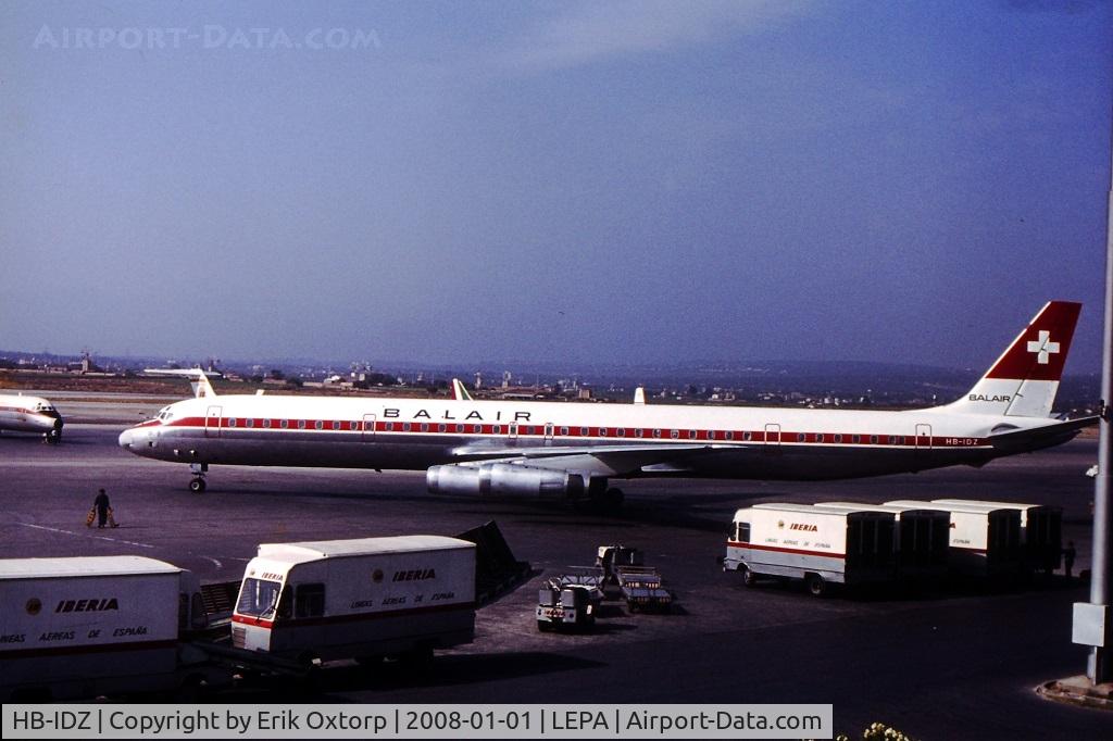 HB-IDZ, 1969 Douglas DC-8-63PF C/N 46074, HB-IDZ in PMI