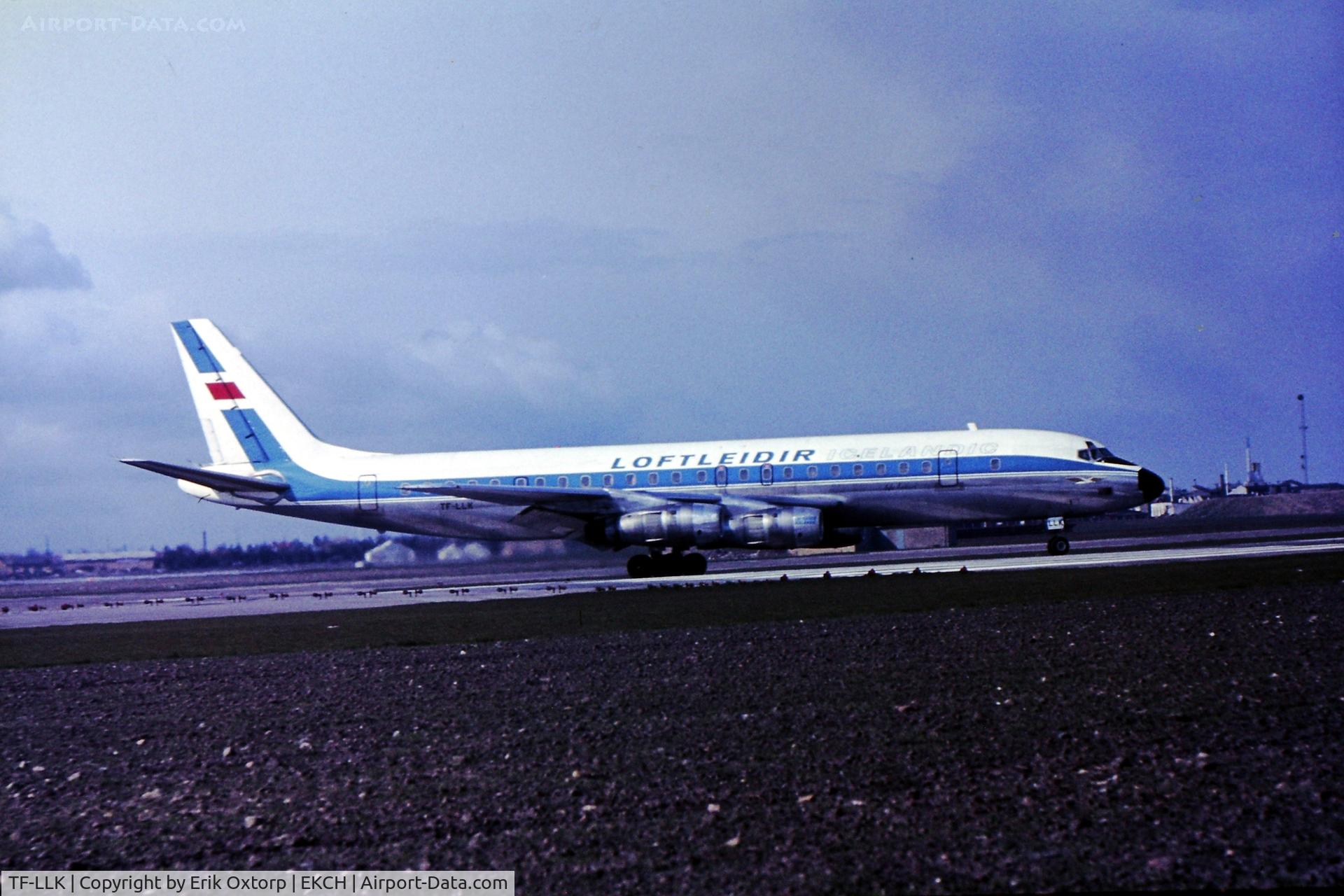 TF-LLK, 1965 Douglas DC-8-55F C/N 45818, TF-LLK in CPH