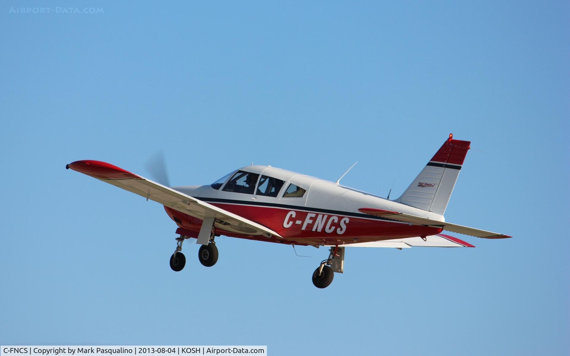 C-FNCS, 1968 Piper PA-28R-180 Cherokee Arrow C/N 28R-30914, Piper PA-28R-180