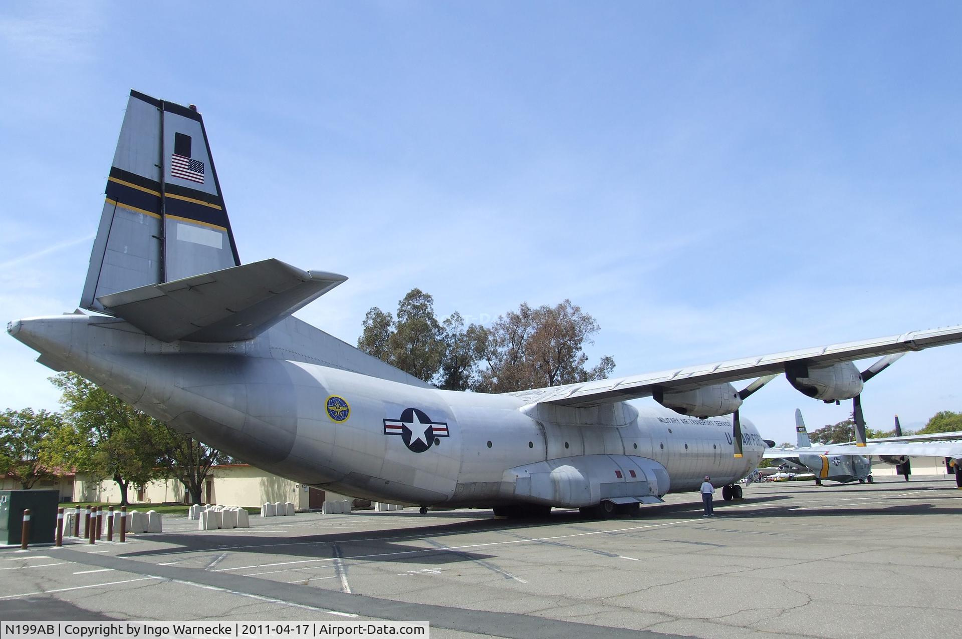 N199AB, 1956 Douglas C-133A Cargomaster C/N 561999 (45164), Douglas C-133A Cargomaster at the Travis Air Museum, Travis AFB Fairfield CA