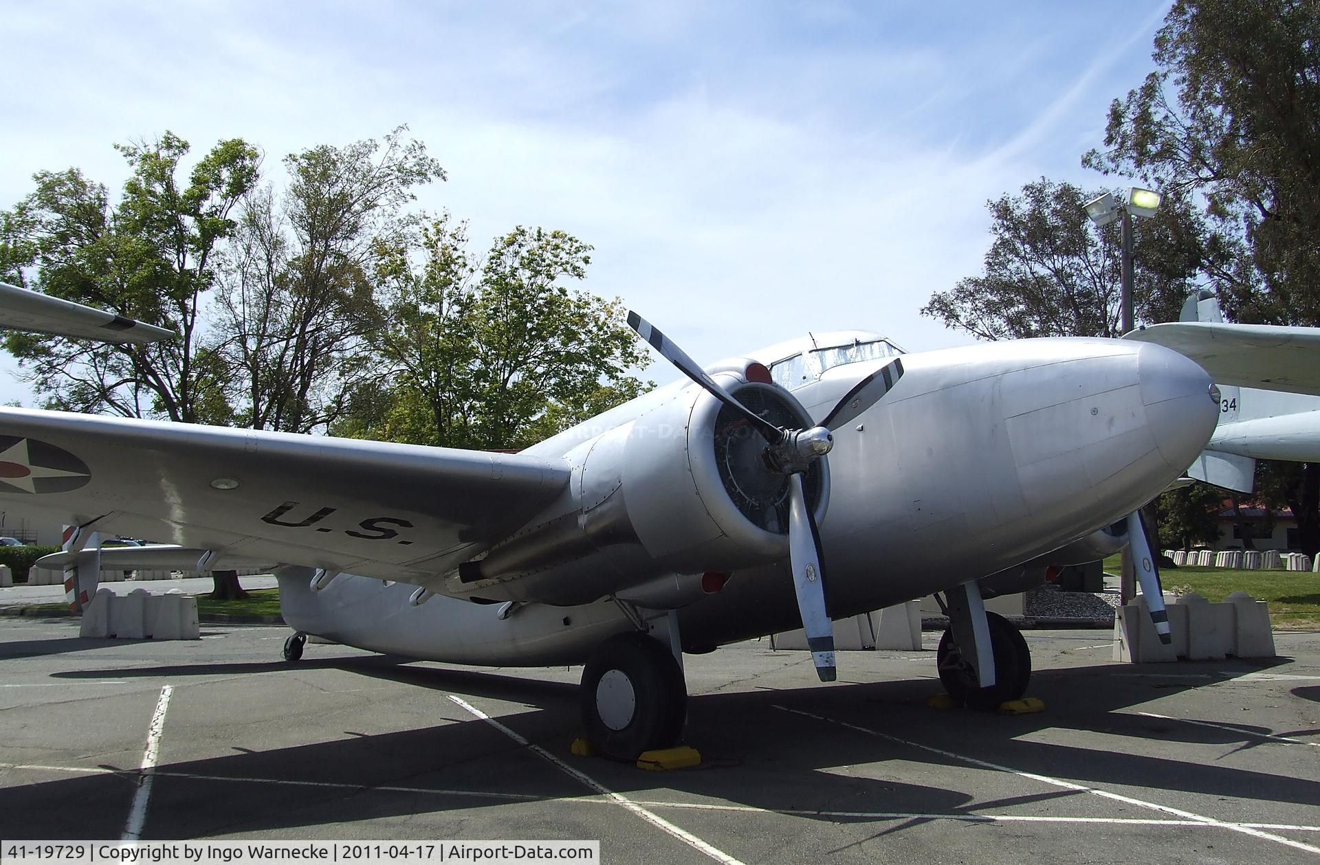 41-19729, 1941 Lockheed C-56 Lodestar (L-18) C/N 18-2089, Lockheed C-56 Lodestar at the Travis Air Museum, Travis AFB Fairfield CA