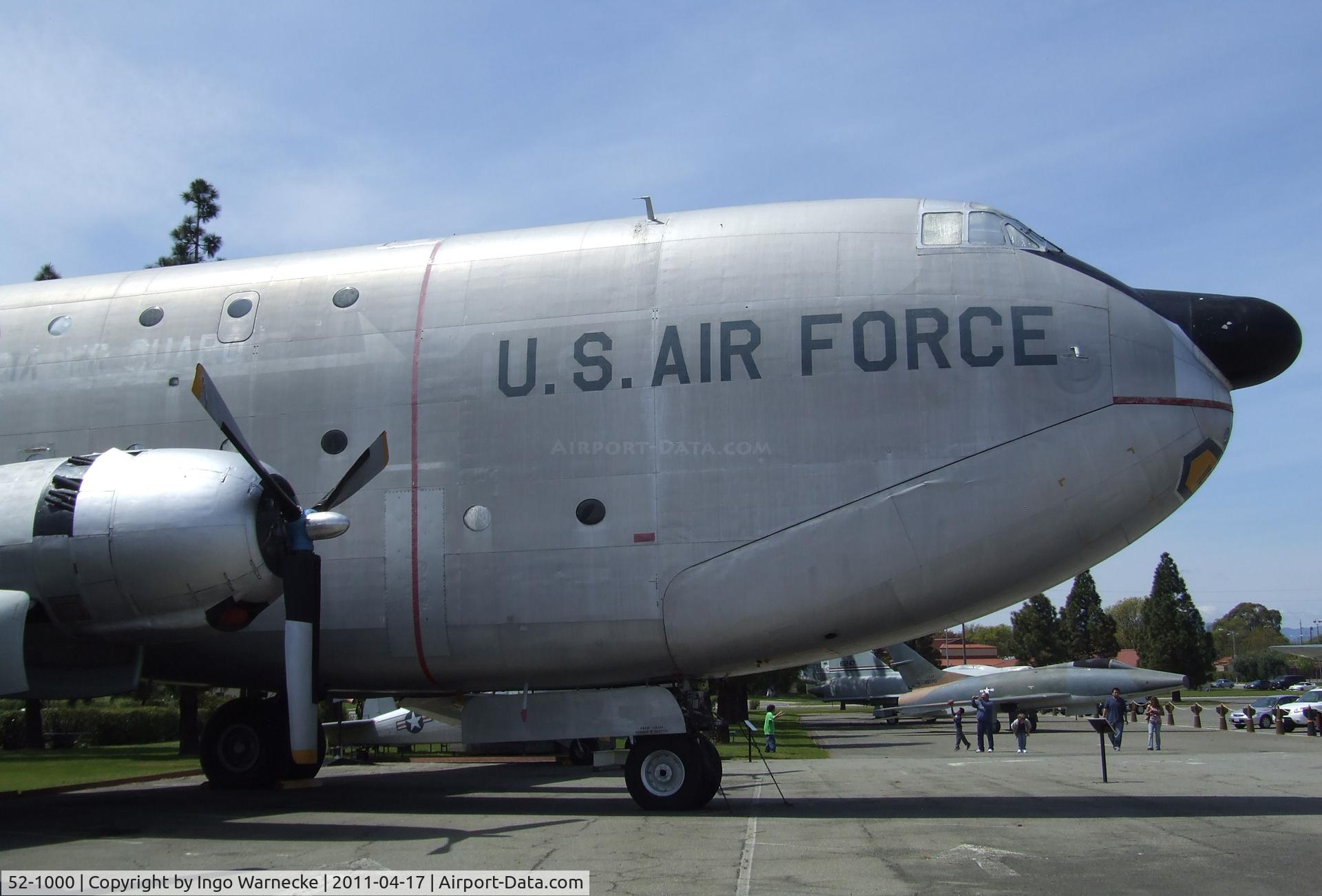 52-1000, 1952 Douglas C-124C Globemaster II C/N 43909, Douglas C-124C Globemaster II at the Travis Air Museum, Travis AFB Fairfield CA