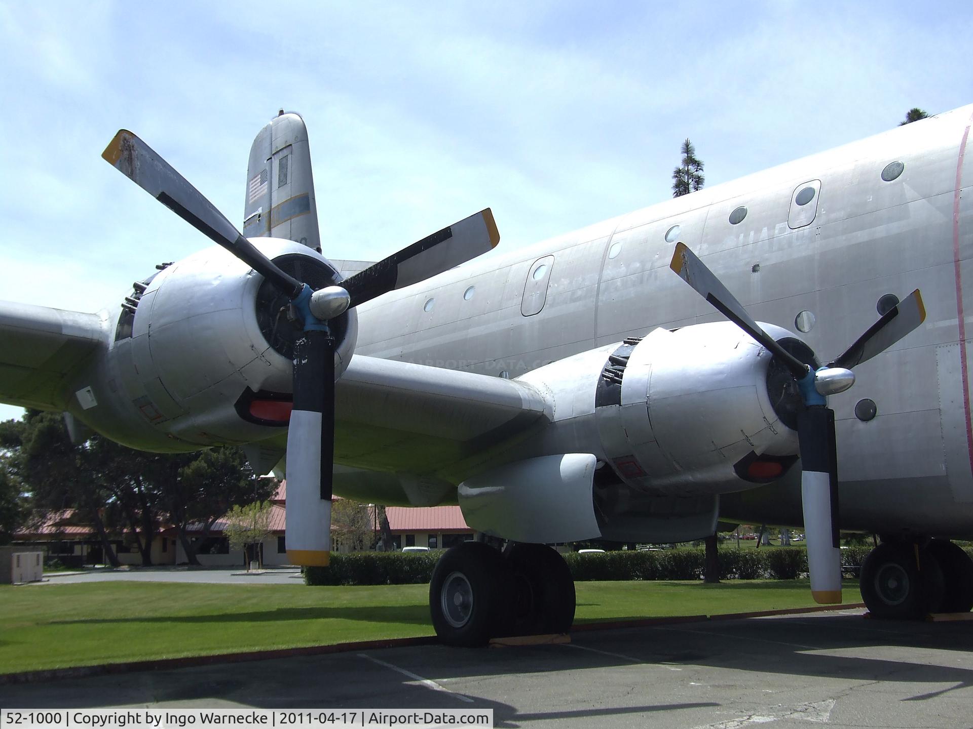 52-1000, 1952 Douglas C-124C Globemaster II C/N 43909, Douglas C-124C Globemaster II at the Travis Air Museum, Travis AFB Fairfield CA