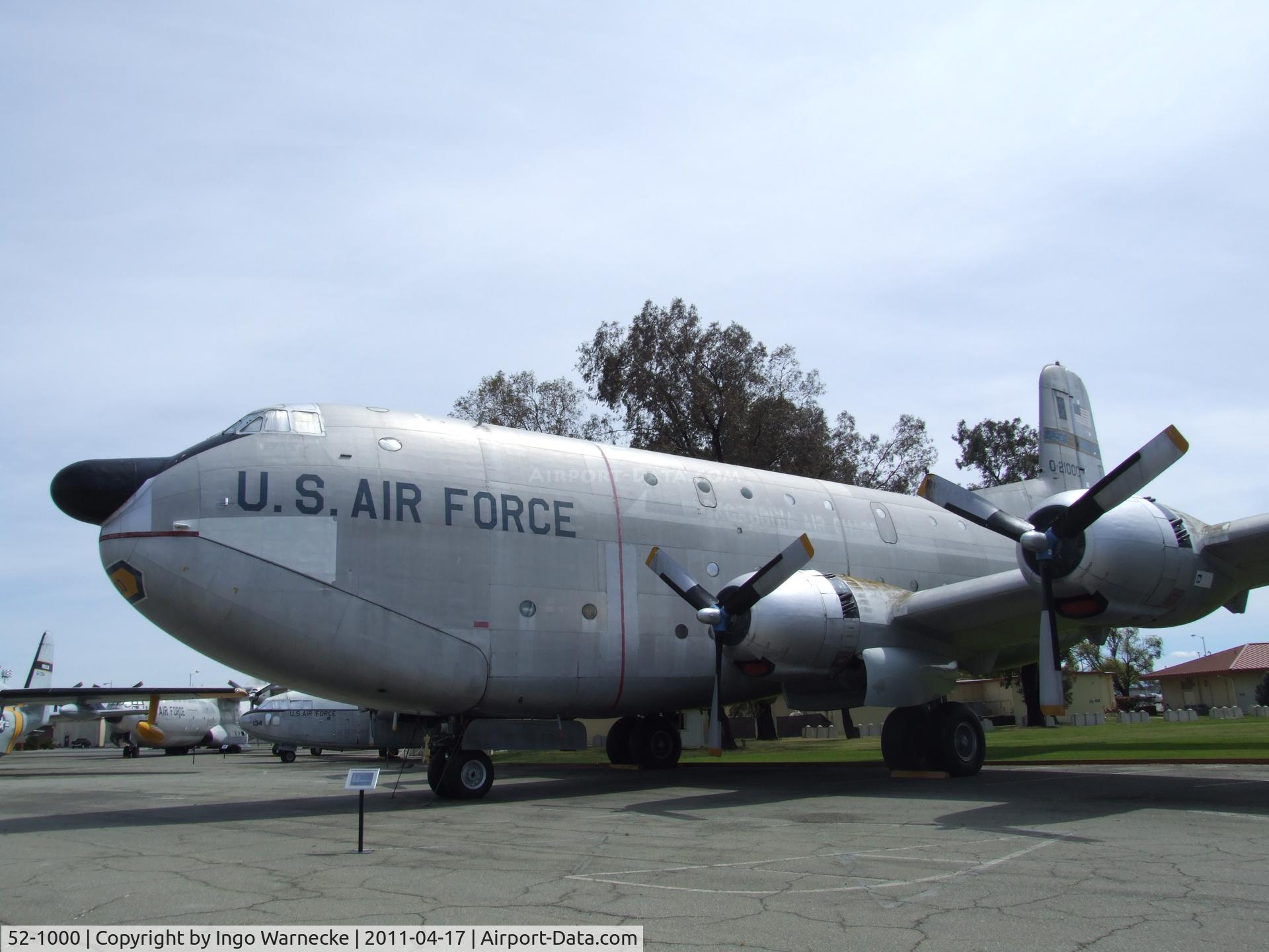 52-1000, 1952 Douglas C-124C Globemaster II C/N 43909, Douglas C-124C Globemaster II at the Travis Air Museum, Travis AFB Fairfield CA
