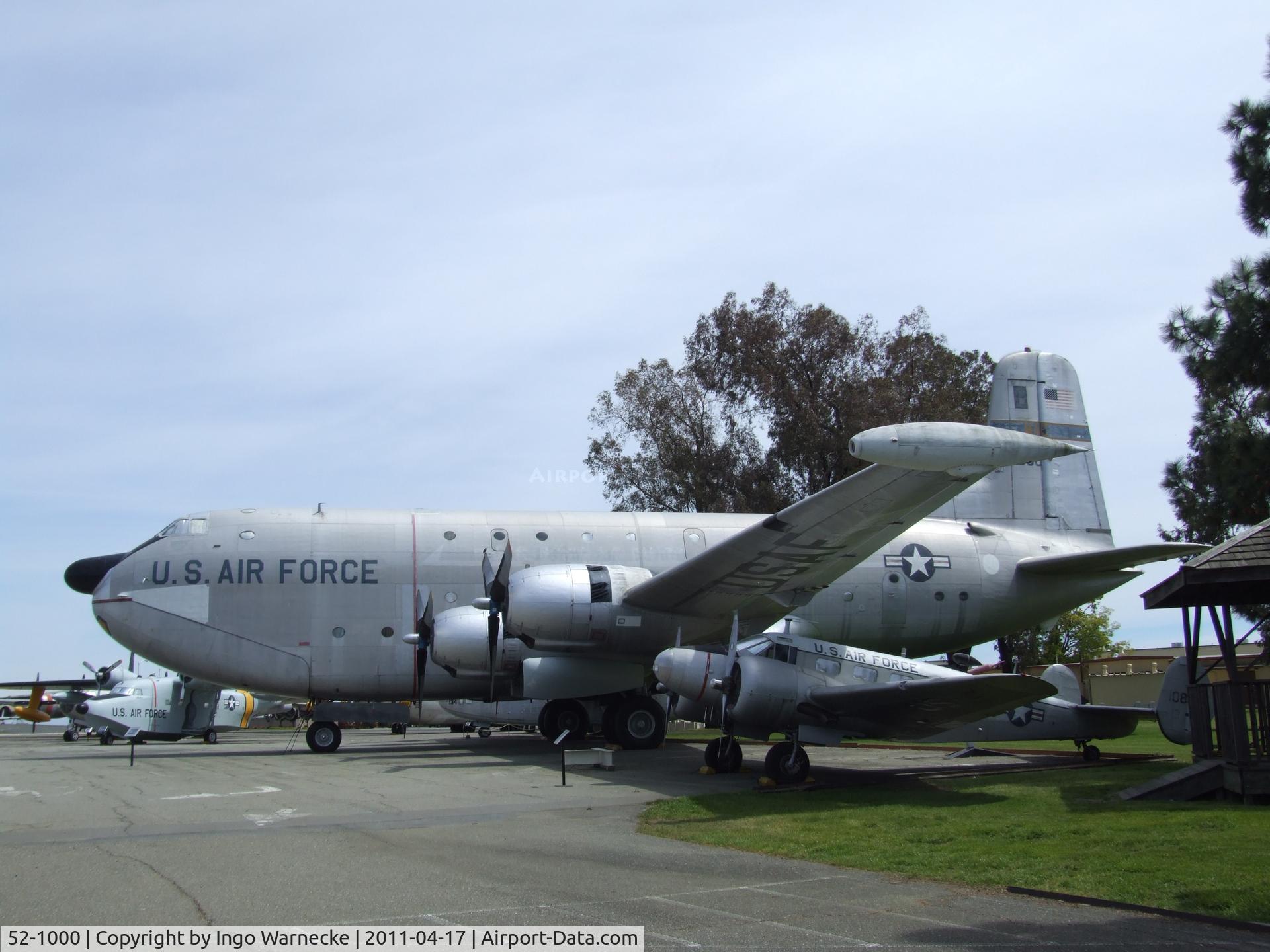 52-1000, 1952 Douglas C-124C Globemaster II C/N 43909, Douglas C-124C Globemaster II at the Travis Air Museum, Travis AFB Fairfield CA