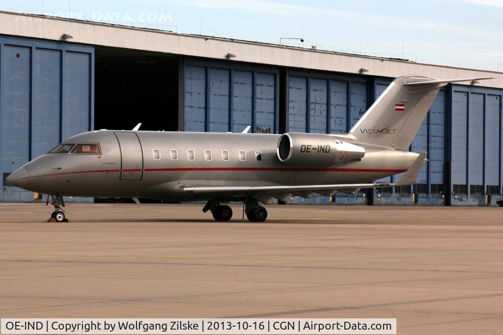 OE-IND, 2009 Bombardier Challenger 605 (CL-600-2B16) C/N 5797, visitor
