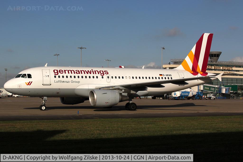 D-AKNG, 1997 Airbus A319-112 C/N 654, visitor