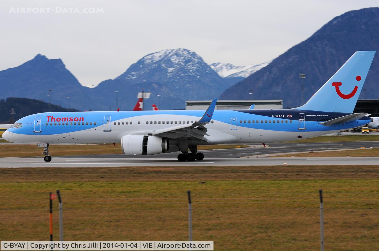 G-BYAY, 1999 Boeing 757-204 C/N 28836, Thomson