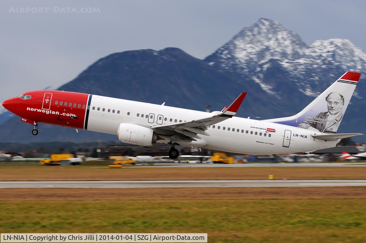 LN-NIA, 2012 Boeing 737-8JP C/N 39444, Norwegian