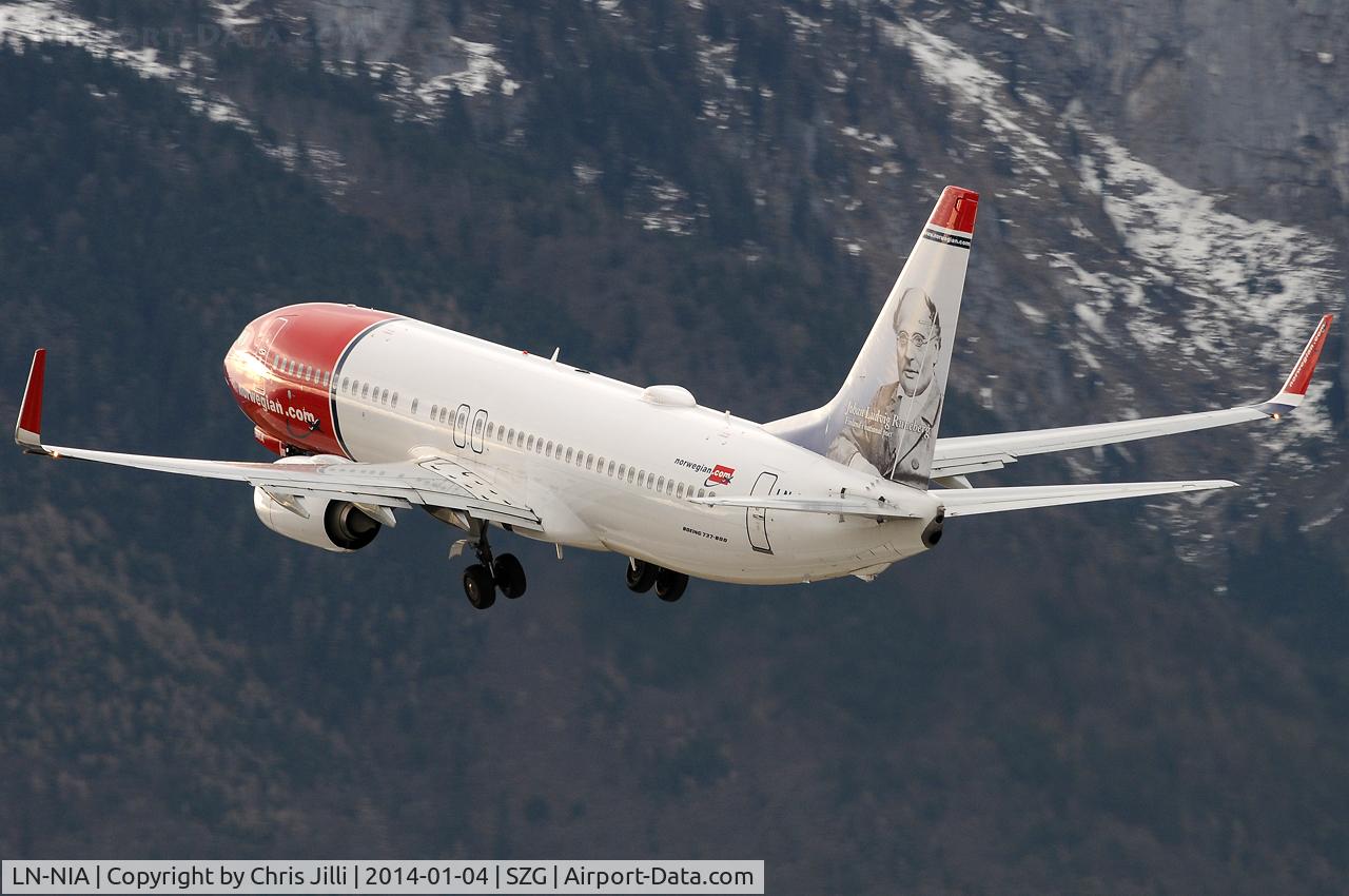 LN-NIA, 2012 Boeing 737-8JP C/N 39444, Norwegian