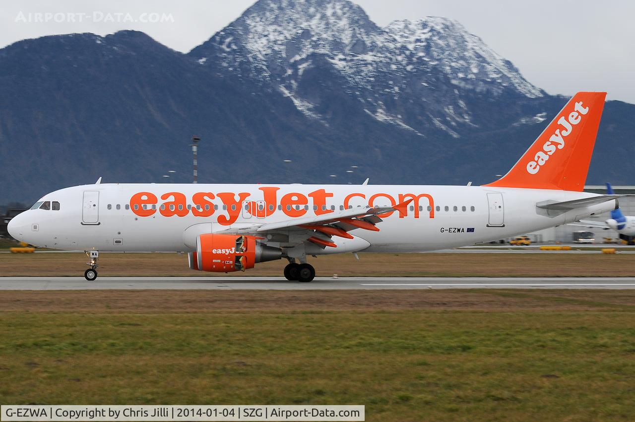 G-EZWA, 2012 Airbus A320-214 C/N 5201, easyJet