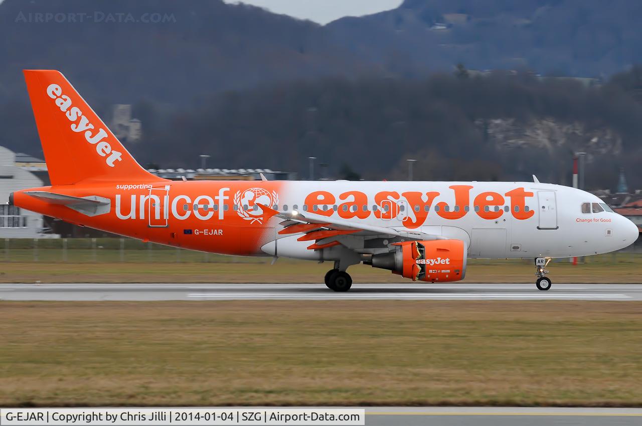 G-EJAR, 2005 Airbus A319-111 C/N 2412, easyJet