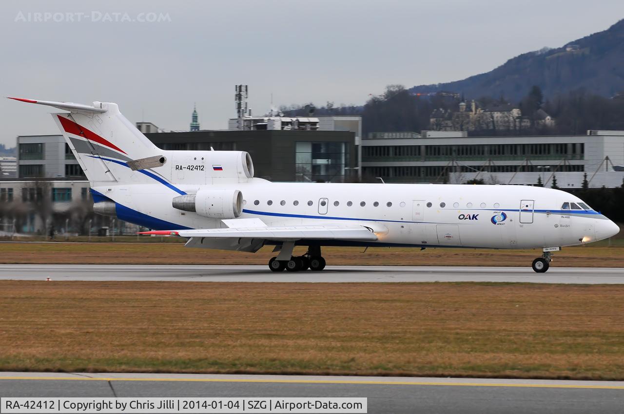 RA-42412, Yakovlev Yak-42D C/N 4520422219055, Rusjet