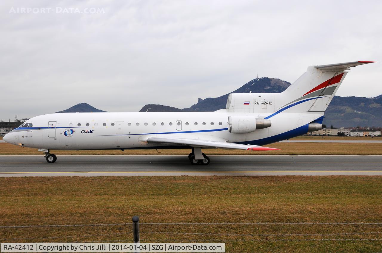 RA-42412, Yakovlev Yak-42D C/N 4520422219055, Rusjet