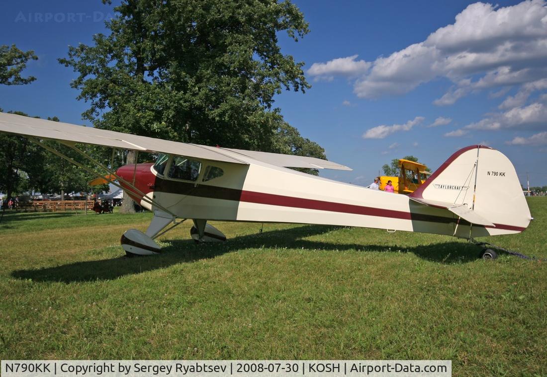 N790KK, 1941 Taylorcraft BC-12-65 C/N 3014, AirVenture 2008