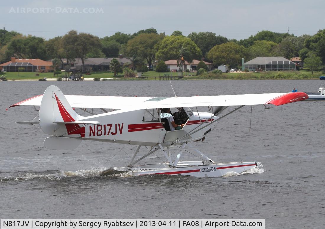 N817JV, 1995 Aviat A-1 Husky C/N 1283, Lake Agnes Splach-in 2013