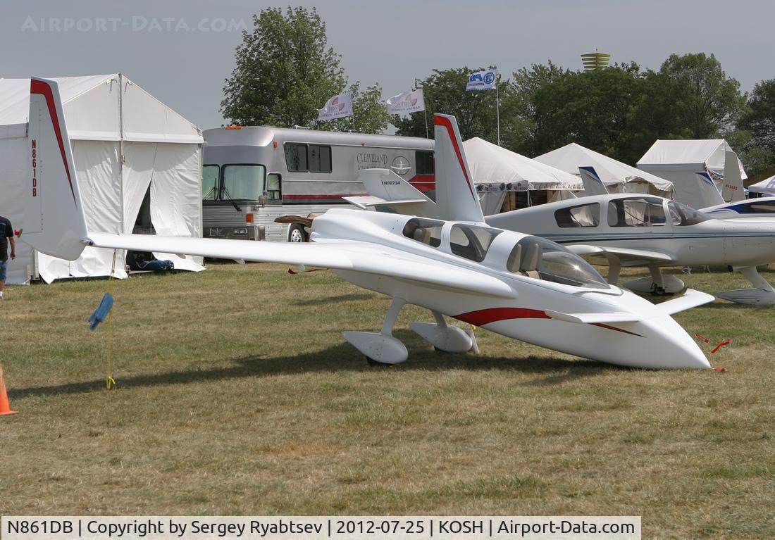 N861DB, Co-Z Cozy Mark III C/N 1 (N861DB), AirVenture 2012