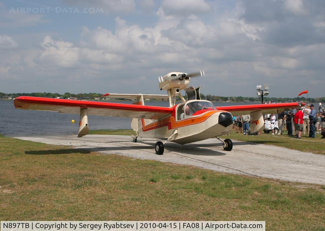 N897TB, 1971 Thurston TSC-1A1 C/N 15, Lake Agnes Splach-in 2010