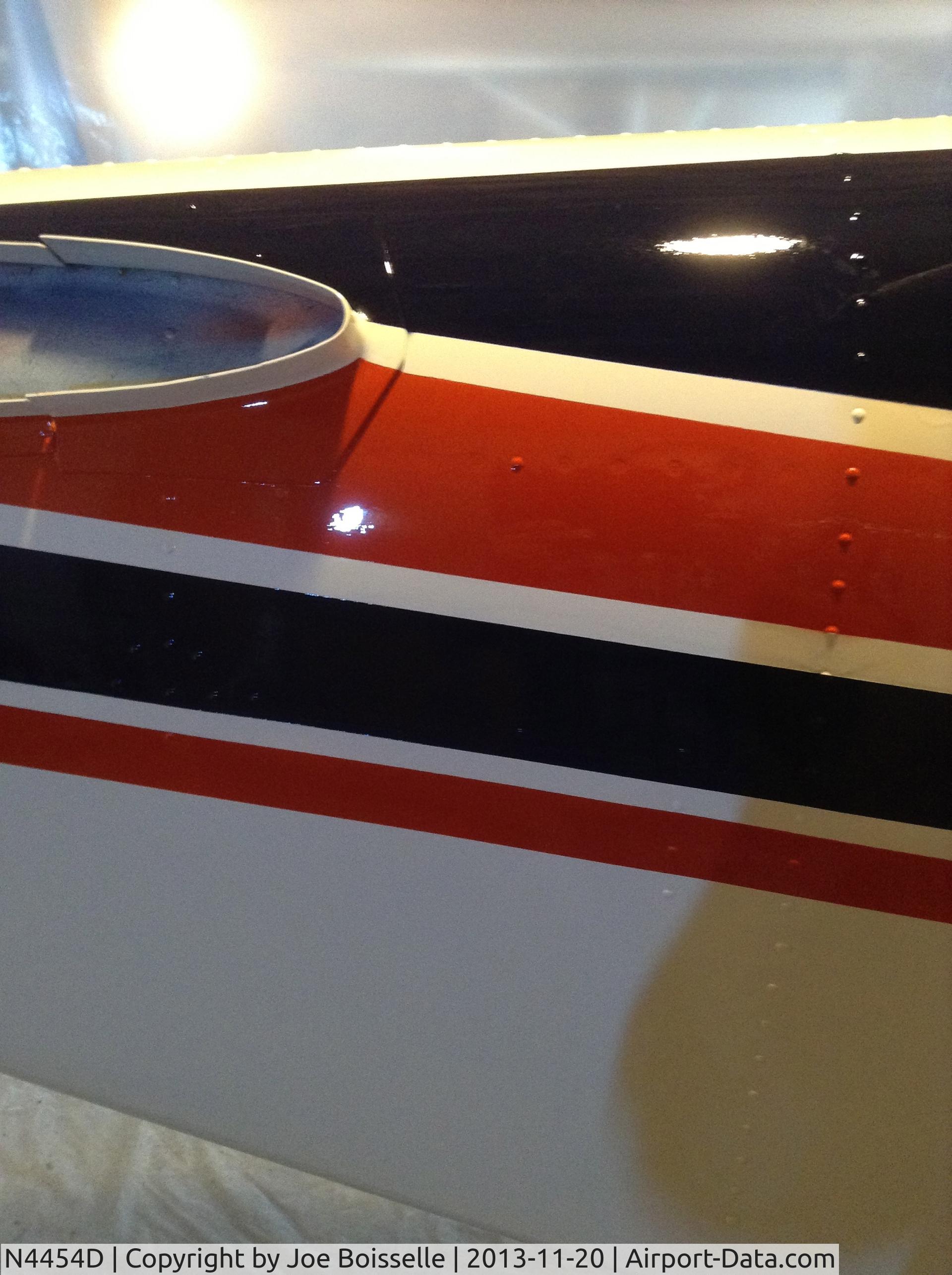 N4454D, 1956 Beech G35 Bonanza C/N D-4598, Repaired aft fuse