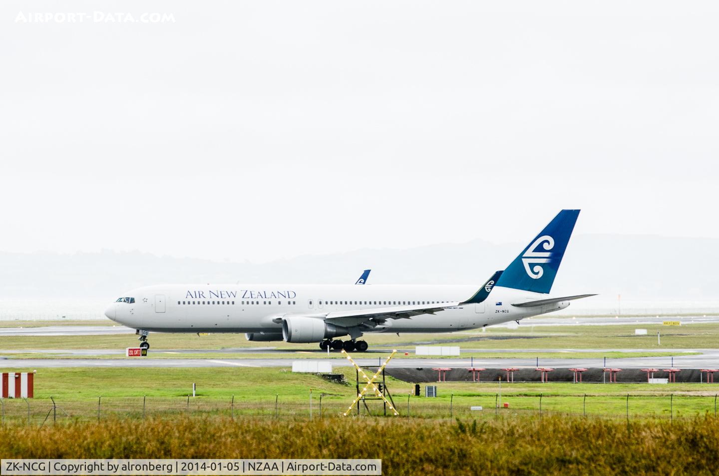 ZK-NCG, 1993 Boeing 767-319 C/N 26912, Taxiing out on a journey to who knows where...